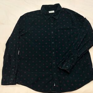 American Eagle Corduroy Button Down - XL